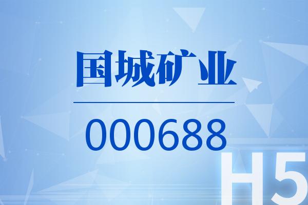 H5｜国城矿业2025可视化一季报
