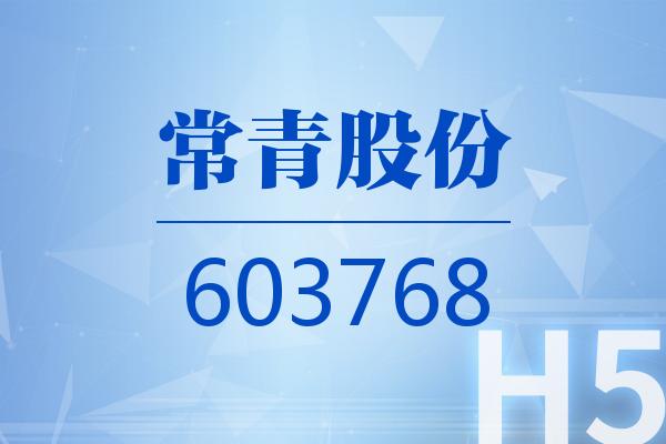 H5｜常青股份2025可视化一季报
