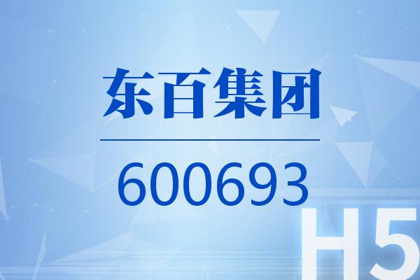 H5|东百集团2026可视化半年报