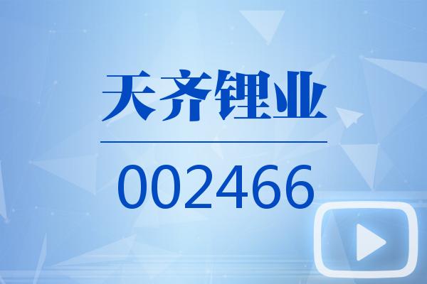 視頻｜天齊鋰業2024可視化年報