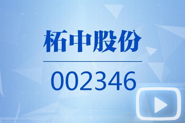 视频|柘中股份2026可视化半年报